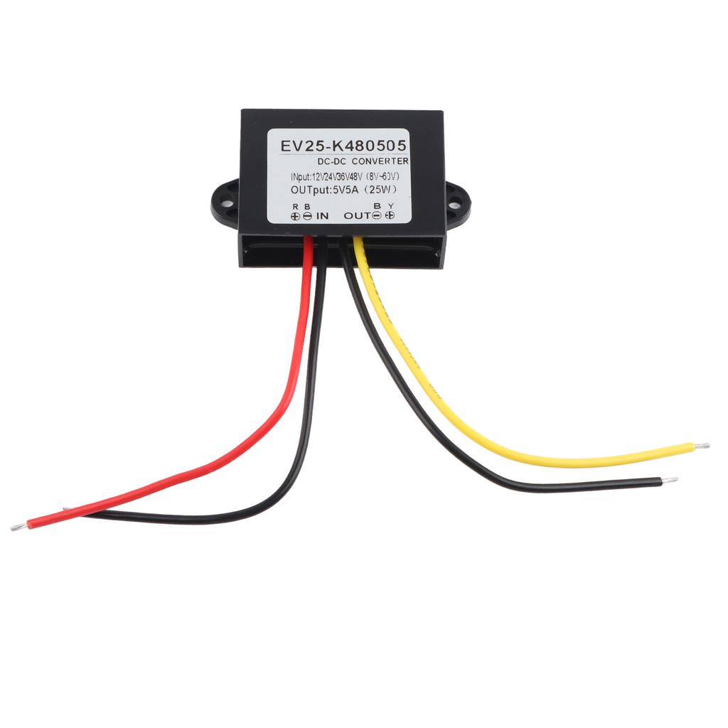 DCDC 12V24V36V48V to 5V 5A Buck Converter Step Down Power Supply Module