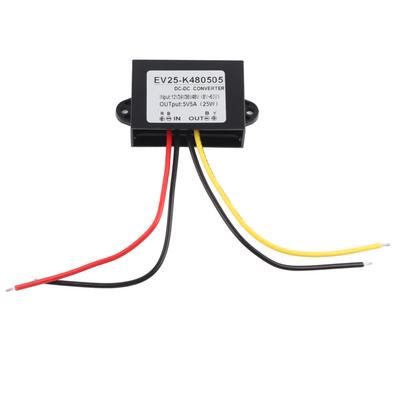 DCDC 12V24V36V48V na 5V 5A Buck měnič Step Down napájecí modul
