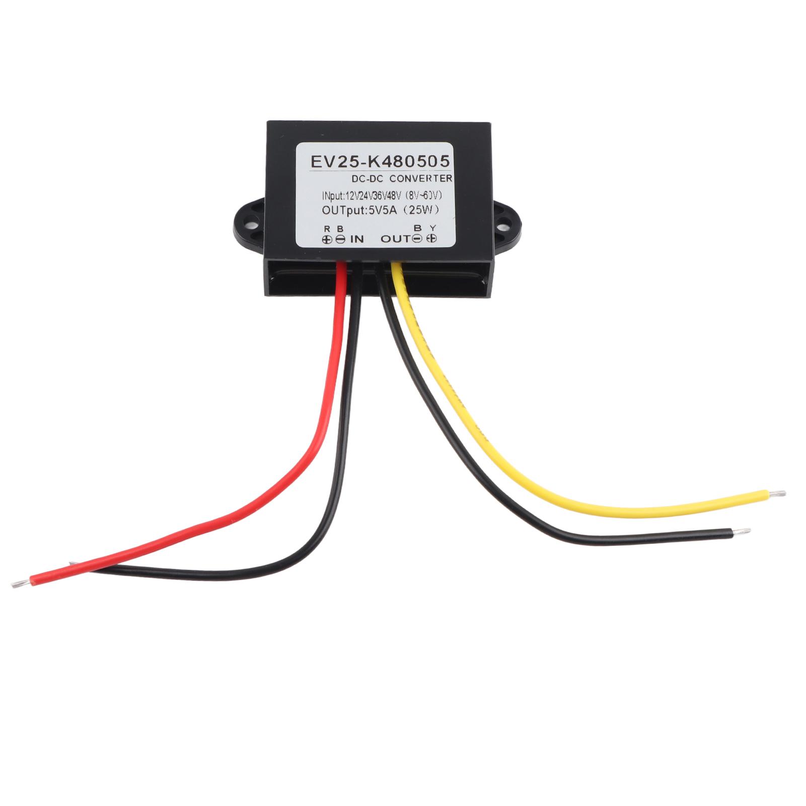 

DCDC 12V24V36V48V to 5V 5A Buck Converter Step Down Power Supply Module