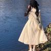 Preppy Style Kawaii School Lolita White Dress Soft Gilr Japanese Harajuku Cute Peter Pan Collar Dresses Korean Fashion 2023