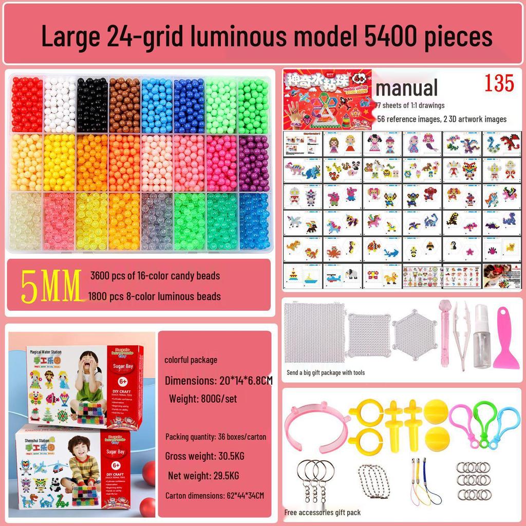 Mist Magic Water Soluble Sticky Beads DIY Handmade Toy