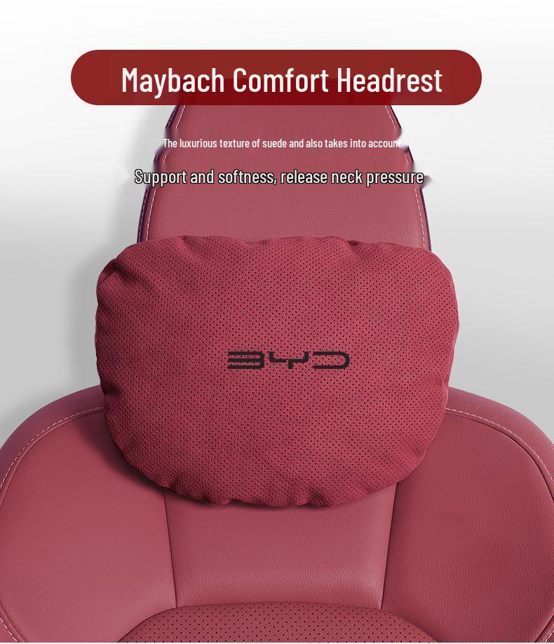 BYD Han EV Nackenkissen: Wildlederkomfort für Seal, Song Plus, Tang DMI, Qin Pro, Yuan.