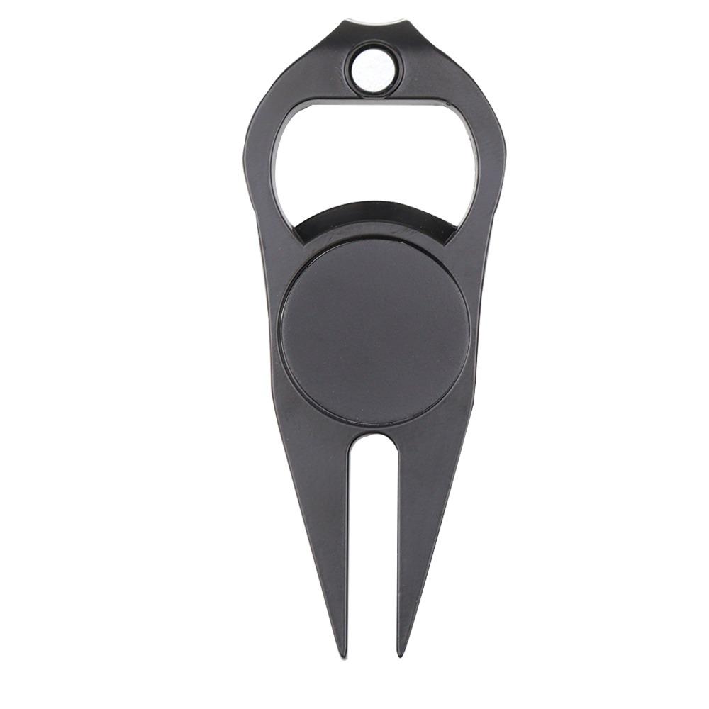 Magnetic Golf Divot Repair Tool Lightweight Ball Mark Tool Stylish Bottle Opener Lawn Repair