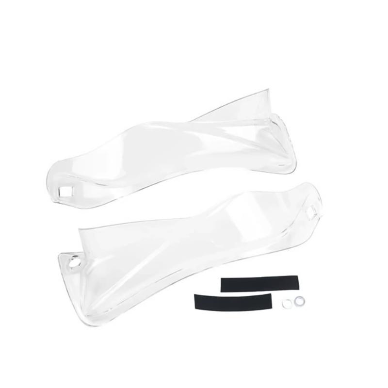 1 Pair Handlebar Hand Guard Motorcycle Handguard Shield Handle Protector Windshield for 2019- Motorbike Accessory чистый