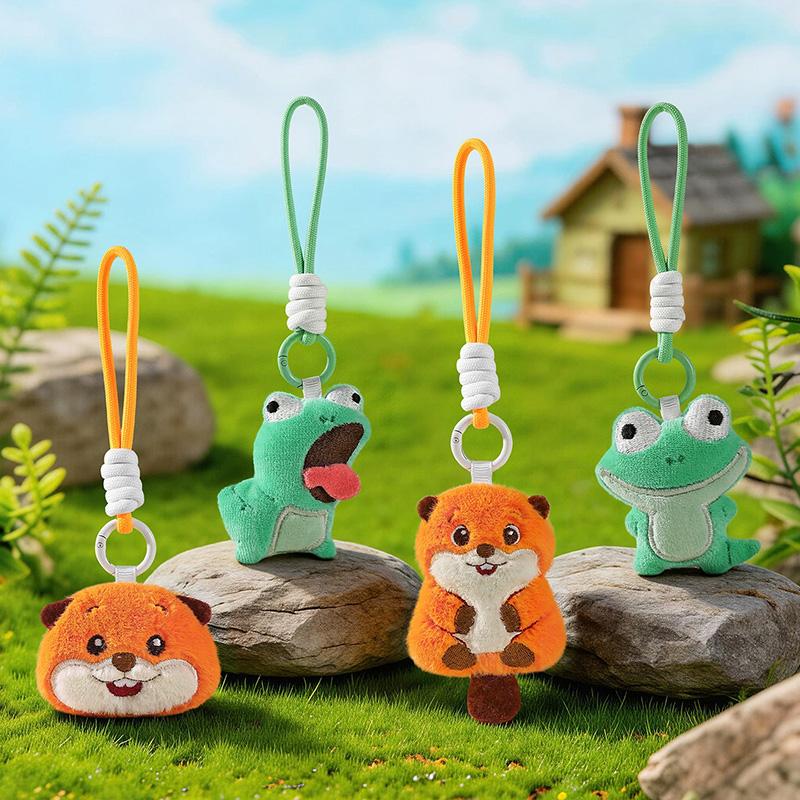 Cute Tom Keychains King George Keyrings For Bags Kawaii Keychains On The Phone Party Favors Gift Items Plush Keychains Gift Items