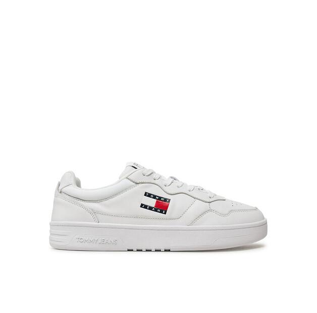 Мужские кроссовки Tommy Jeans Tjm cupsole кожа ess em0em01443 белые