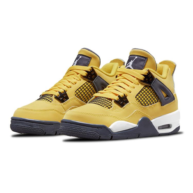 Jordan Kids Air Jordan 4 Retro "Lightning 2021" Sneakers 408452-700
