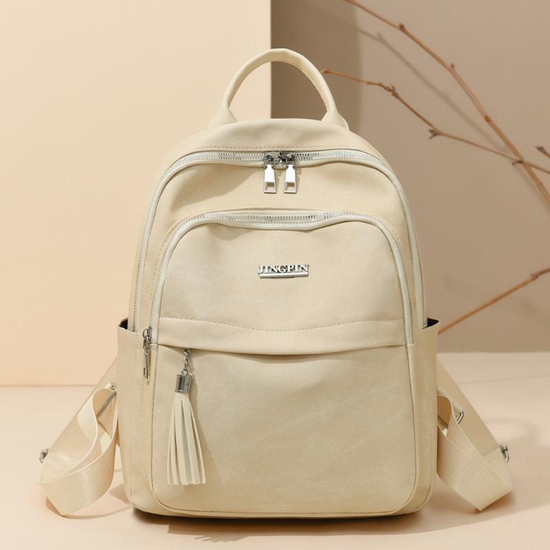 Tassel Women's Large Capacity Backpack