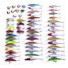 Lure Bait set30-56PCSNew Fishing Gear: Shiny Lure frogVIBMinnow Rock Hard Bait Fishing Tool