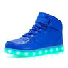 Fashion New Size 25-46 Children Adult USB Charging Glowing Kid Luminous Sneakers for Boys Girls Men Women Led Casual Walking Light Shoes