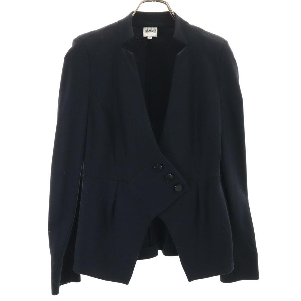 

ARMANI made in Italy tailored jacket 38 black COLLEZIONI Women Used