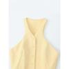 Trendy European & American Women's French Fashion Belted Vest Top