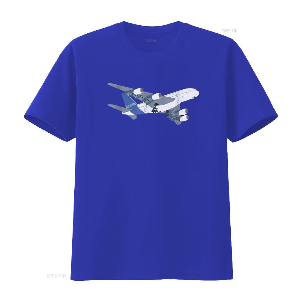 A380 SUPER JUMBO FLUGZEUG ERWACHSENE KINDER FLUGZEUG T-SHIRT vintage Gewaschen Bequem Weich Mann Streetwear Designer Kleidung Dehnbar
