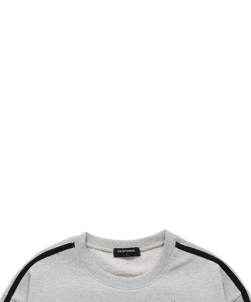 VANNWORKS Jersey Blockcore Unique Sweatshirt (Vls0014) Melange Grey