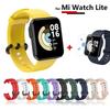 Sport-Silikonbänder für Redmi Watch 2 3 Lite Active Ersatzband Uhrenarmband Armband für Xiaomi Mi Watch Lite Zubehör