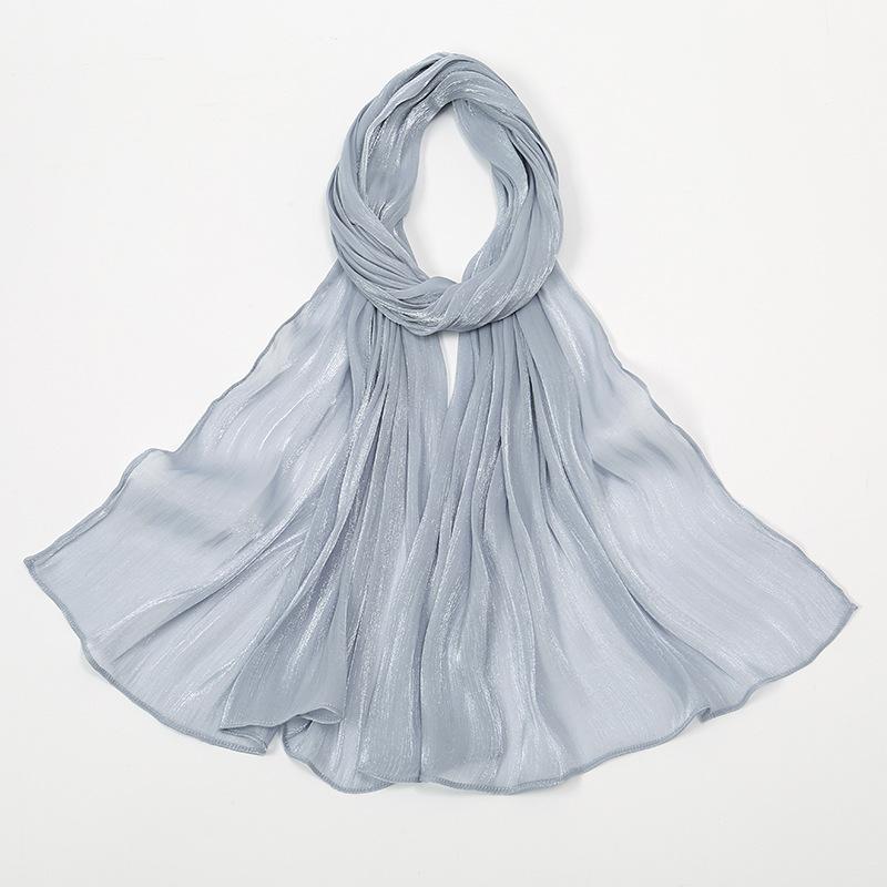 Muslim Headscarf Elegant Hijab Full Coverage Event Wear Premium Chiffon Material Stylish Design Breathable Comfortable For