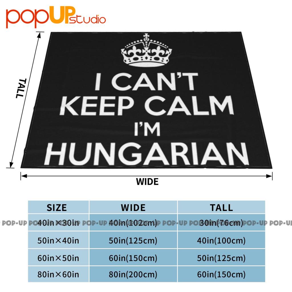 I Can'T Keep Calm I'M Hungarian Hungary Humor Ultra-Soft Blanket Quilt Winter Sofa Cover Bed Covers