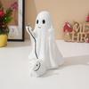 Ghost Dog Walking Ornament Resin Ghost Dog Walking Sculpture Halloween