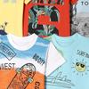 T2F Boy's Solid Regular Fit T-Shirt (BYS-TSRT-16_Multicolor 5 9 Years-10 Years)