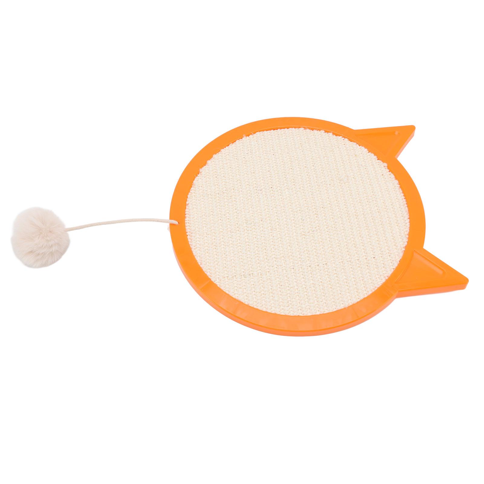 

Cat Scratching Pad Sisal Scratcher Mat with Strong Suction Cups Decorative Furniture Protection Cat Scratch Board for