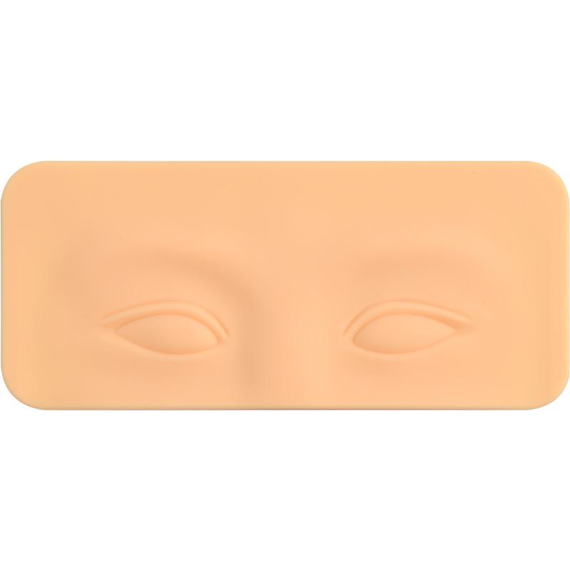 Beginner Microblading Silicone Practice Block for 3D Eyebrow & Eyelid Tattoo Training