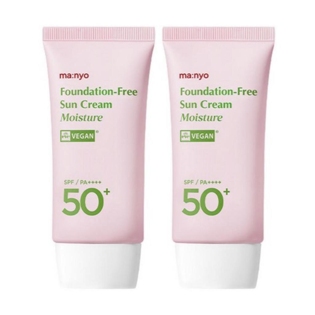 MANYO FACTORY Foundation-Free Sun Cream Moisture SPF50+ 50ml