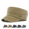 Spring Summer Flat Top Hat Men's Outdoor Sunscreen Hat
