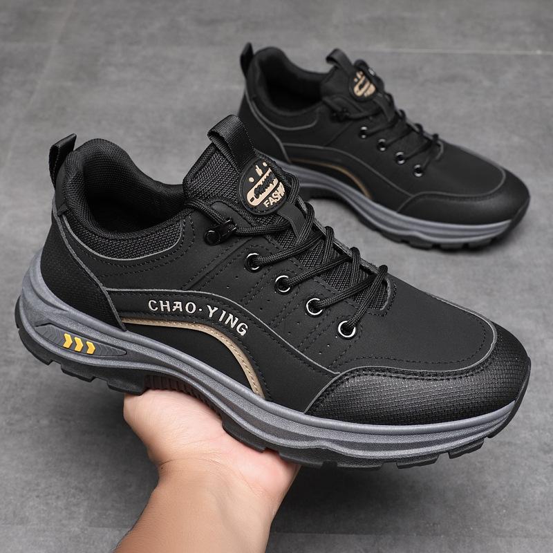 

Зимняя повседневная обувь мужская одинарная хлопковая такая же уличная универсальная трендовая обувь для хайкинга с начесом утолщенная спортивная мужская обувь обувь для путешествий 39