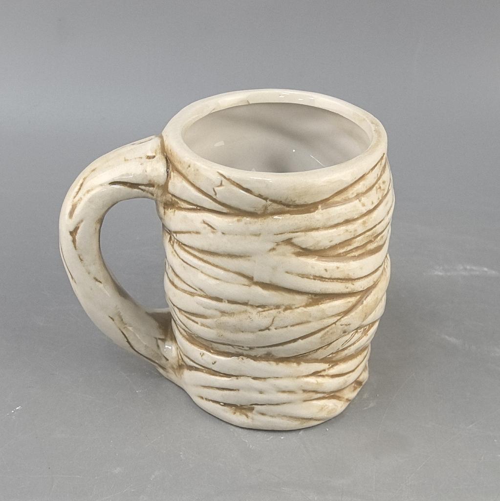 Halloween Mummy Ceramic Mug American Horror Mug Decorative Ornament Creative Ceramic Mug