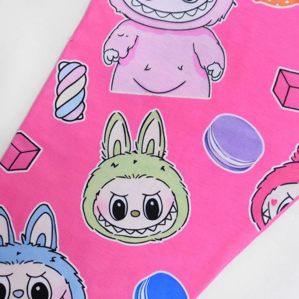 Copii Băieți Fete Anime Desene Animate Elf Monstru Imprimat Casual Mâneci Lungi Tricou + Pantaloni Set Haine