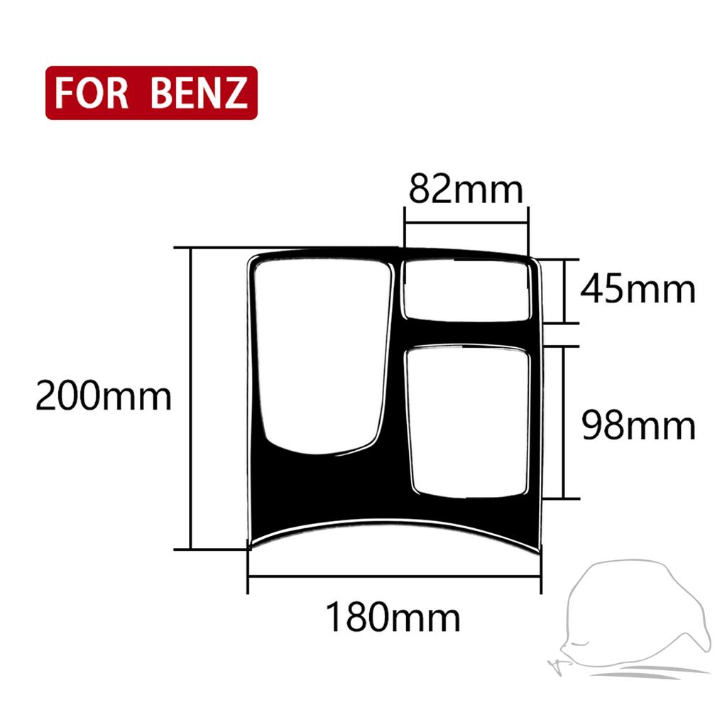 Für Mercedes-Benz GLE 15-18 GLS 2016-2018 M-Klasse 2012-2015 Klavier Schwarz Multimedia Control Panel Trim Abdeckung Auto Innen Aufkleber
