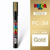 Uni POSCA Marker Farbstift, 39 Farben PC-5M/44 PC-3M/36 PC-1M, Acryl Steinmalerei Zeichnen Graffitti Marker Kunstbedarf