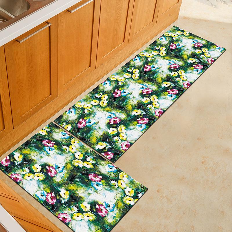 WTEMPO Kitchen Carpet Floor Carpet Floor Mat Living Room Bedroom Entrance Foyer Entrance Mat