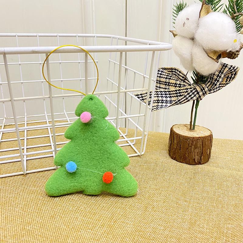 Santa Claus, Snowman, Reindeer Fabric Ornaments - Christmas Tree Decorations for Hotels and Malls