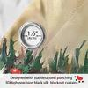 Custom High-Precision Blackout Silk Christmas Curtains with Grommet/Rod Pocket
