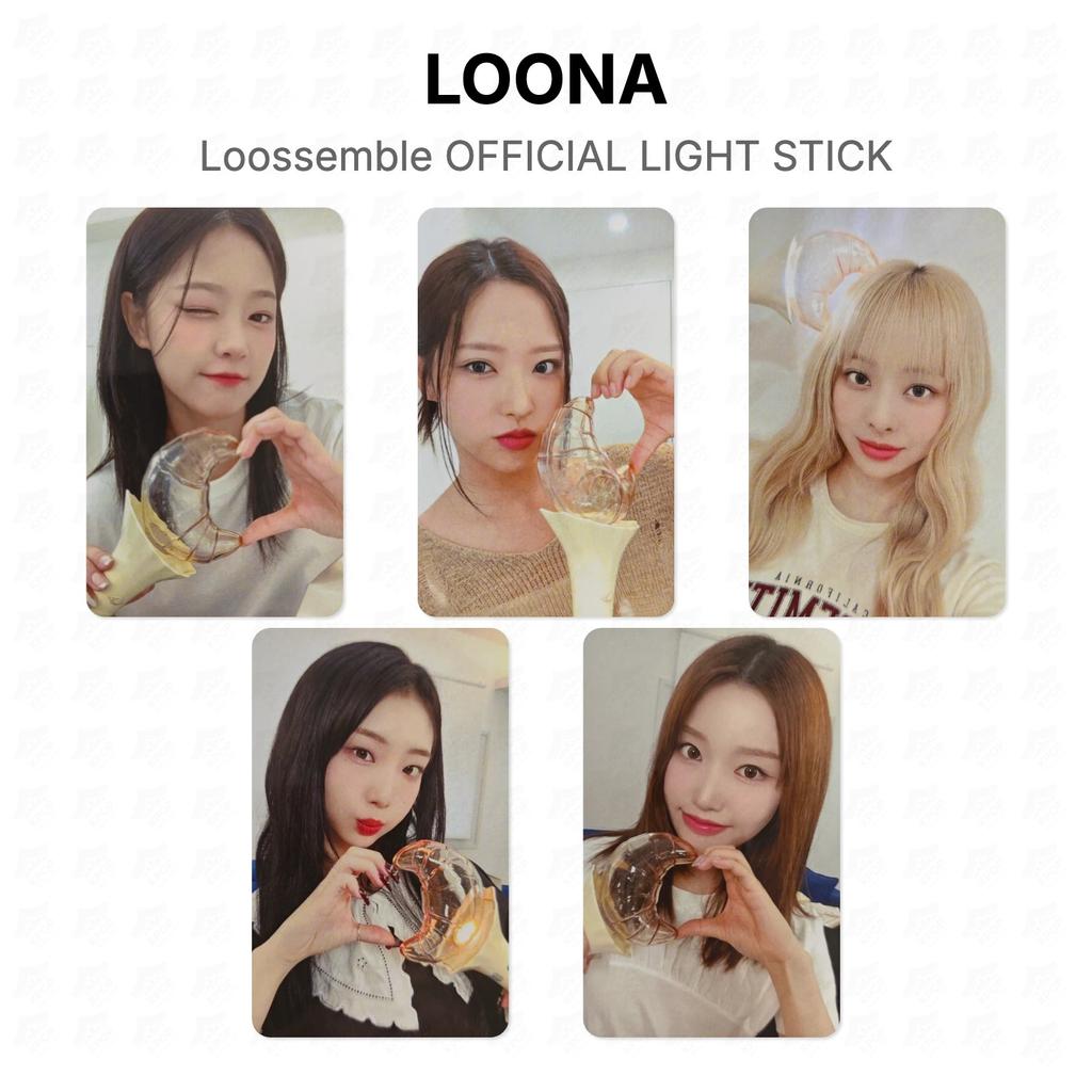 LOONA Loossemble OFFICIAL LIGHT STICK Official Photocard