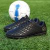 32-45 Fußballschuhe Herren Leder Outdoor Outdoor Rasen Fußballschuhe Damen Große Größe Kinder Fußballschuhe