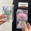 Scatola Regalo Trasparente Plastica Mini Confezione Mazzo di Fiori Trasparente PVC Scatole Bomboniere Scatole Confezionamento Caramelle Cioccolato Forniture per Feste