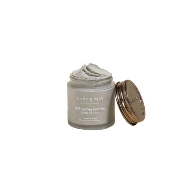 Mary & May Cica Tea Tree Soothing Wash Off Pack 125g 1ea