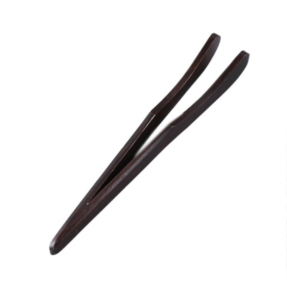 1PC Wood for Fruit Cake Candy Non-slip Reusable Bamboo Food Clip Bread Tongs Tea Clip Salad Tongs