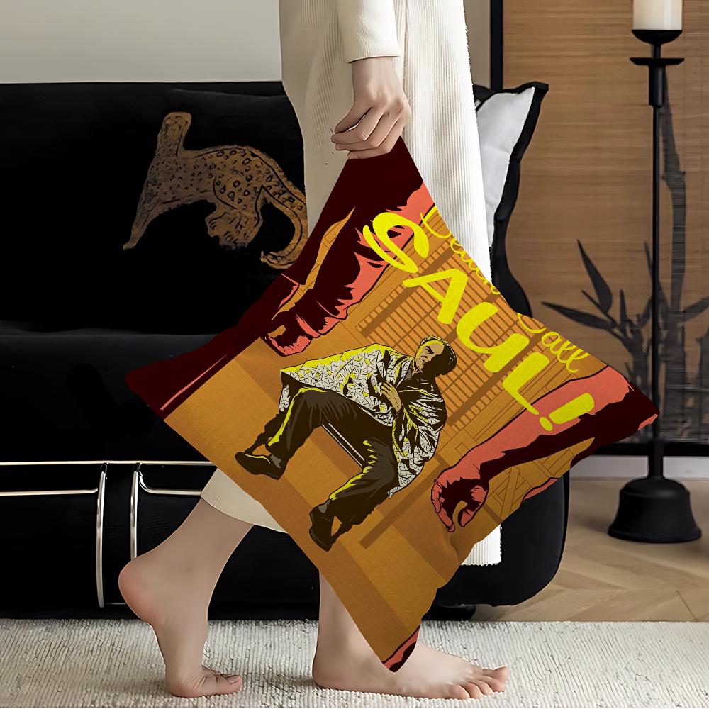 Better Call Saul Personalized Picture Text Home Decorative Pillows Household Gifts 45x45cm