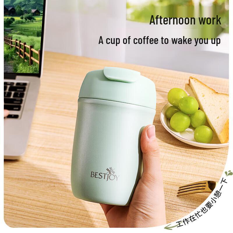 Fuguang Women's Cute 316 Stainless Steel Thermos 380ml