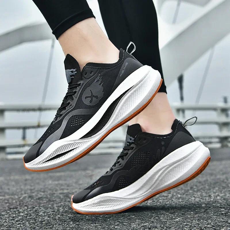 Top Quality Marathon Running Shoes for Men New Cool Women Outside Road Jogging Sneakers Colorful Unisex Sports Shoes