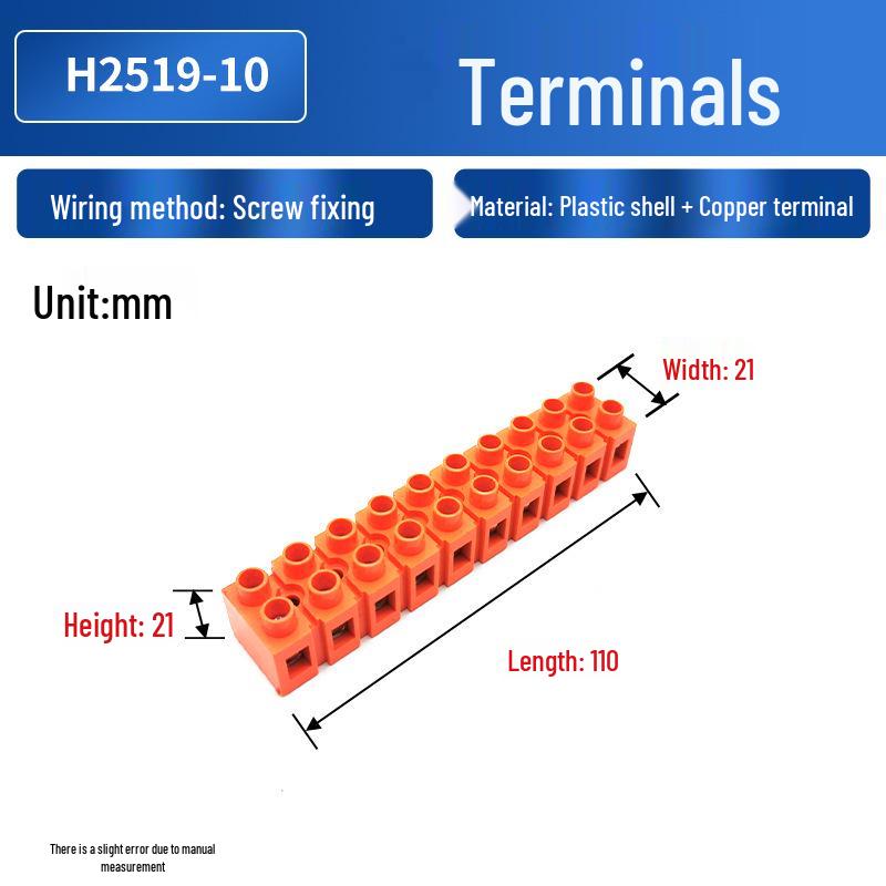 H Series Quick Connect Terminal Block Base