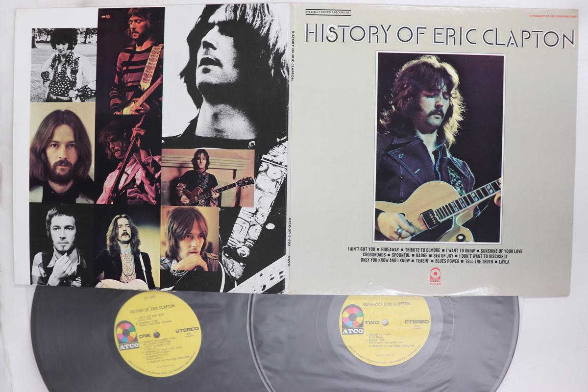 

LP Record ERIC CLAPTON History Of Eric Clapton SD2803 ATCO 1972 US Rock Used