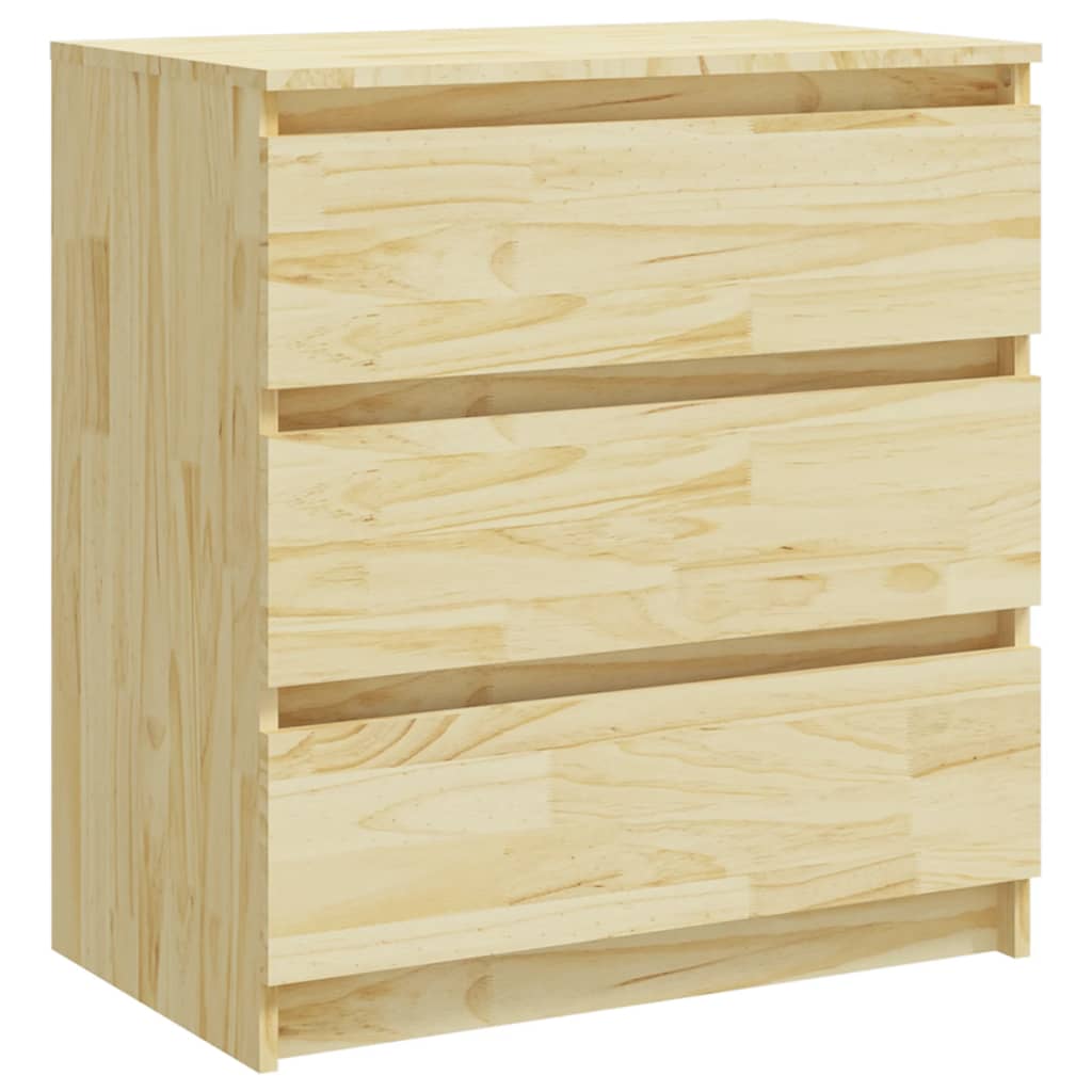 Nightstands 2 Pcs 60 X 36 X 64 Cm Solid Pine Wood