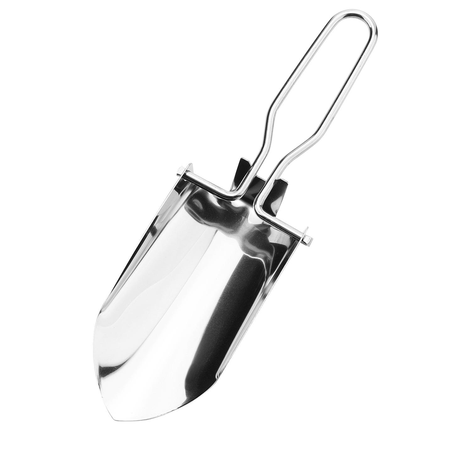 

Многофункциональная складная лопата из нержавеющей стали: Совок для льда, Совок для муки, Садоводство и Песочная лопатка