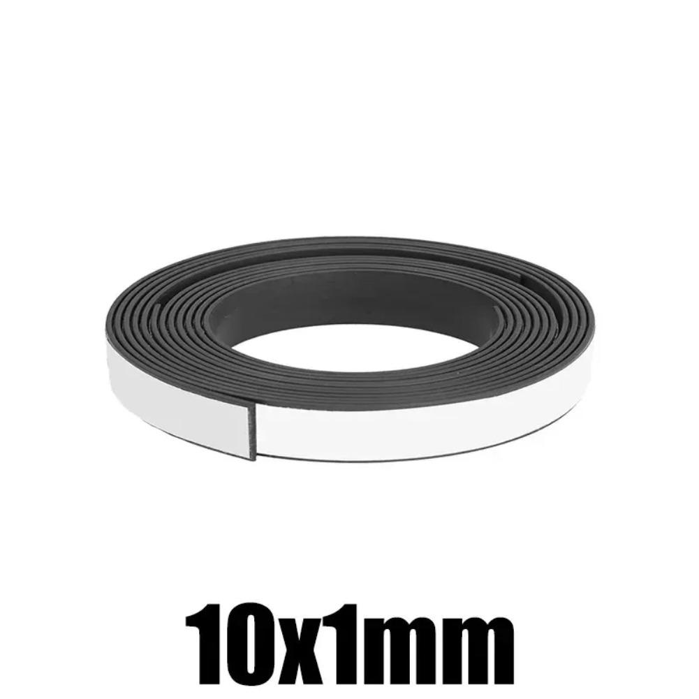 Adhesive Magnetic Strip Tape Roll Flexible DIY Magnet Roll for Wall Fridge Photo Poster Fixing Craft Tool and Home Decoration
