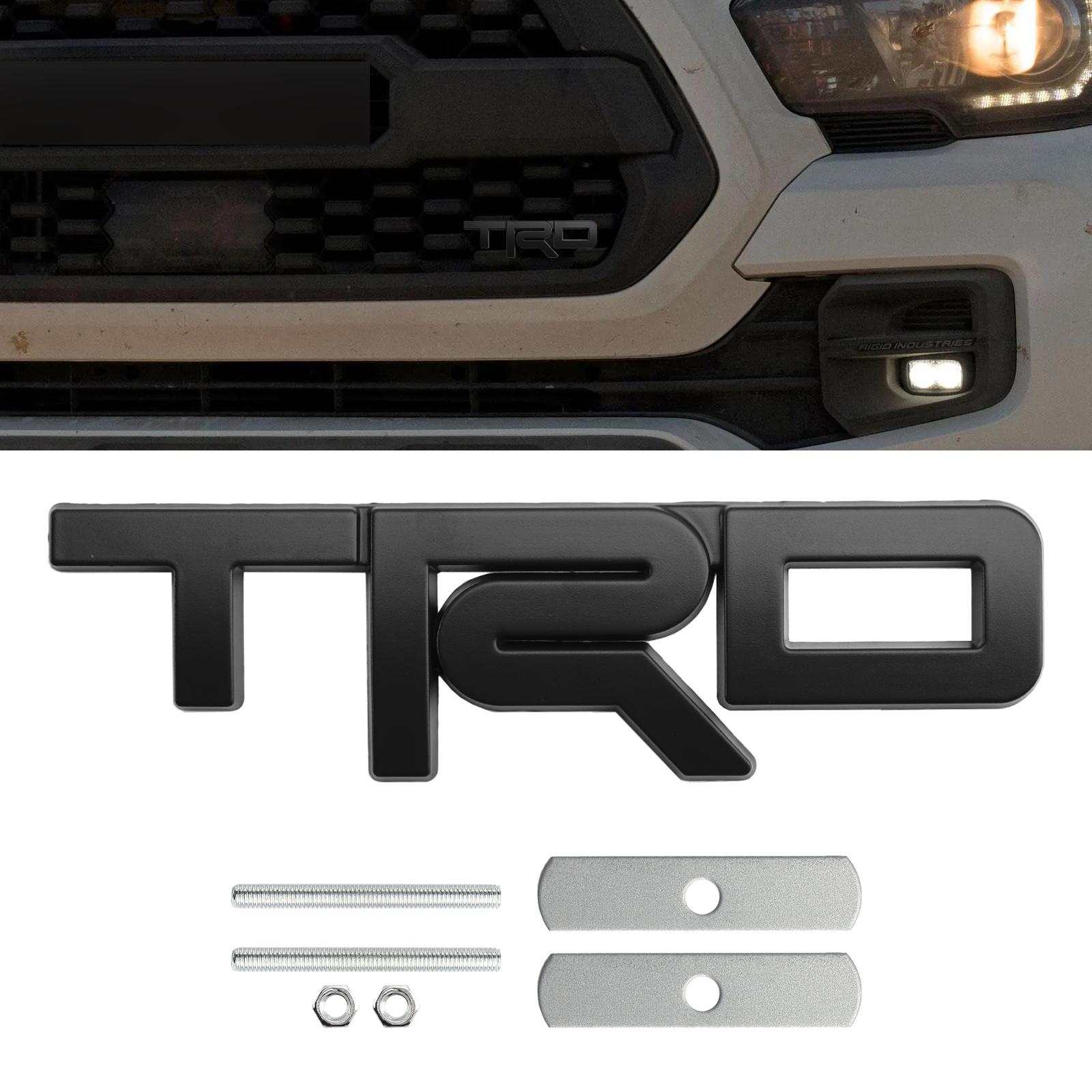 

Чорна емблема значка решітки TRD для Tacoma Tundra 4Runner
