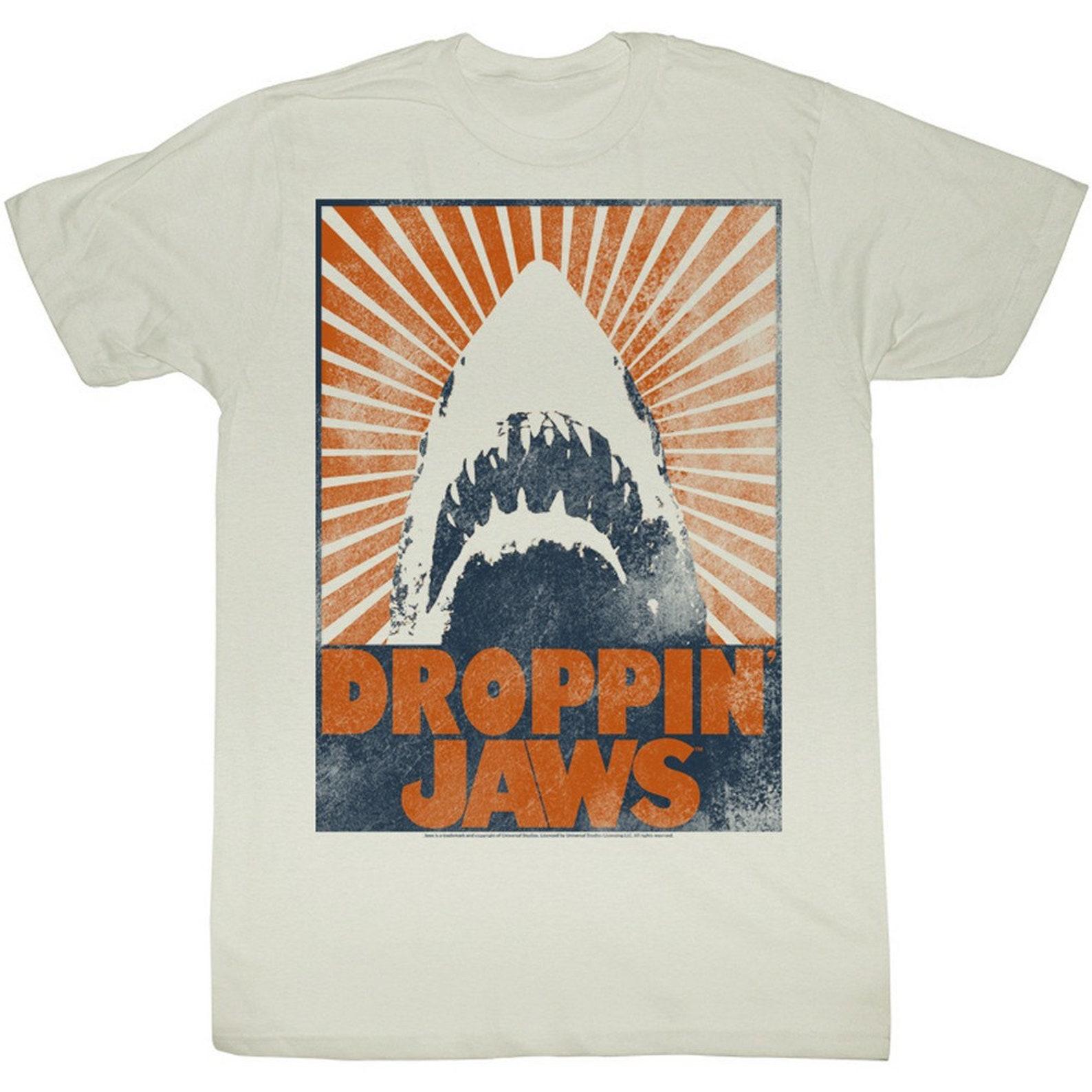 Jaws Show Stopper Natural Adult T-Shirt XL